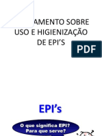 Uso, Higienização e Inspeção de EPI'S