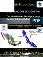 Diseño Instruccional .Oriencion Educativa. Maria Ester Barradas Alarcon