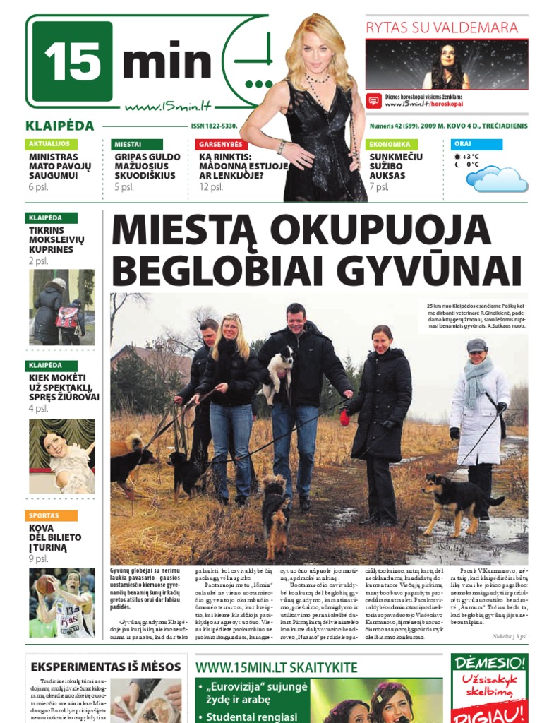 15min Klaipėda 2009-03-04 | PDF