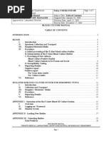 Blood Culture Manual Mt.sinaI