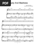 Download Beauty Madness Piano Sheet by Keiran Au SN144813331 doc pdf