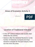 Areas of Economic Activity 3