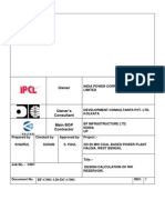 Design of Raw Water Reservoir (R-1)