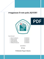 Makalah Event Pada JQuery