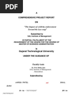 Download impact of celebrity endorsement toward lux soap  by Harsh Patel SN144824346 doc pdf