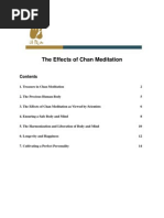 The Effects of Chan Meditation