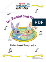 DR Rabbit and Friends Collection of Song Lyrics