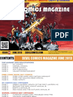 Devil Comics Entertainment Magazine June 2013