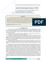 A Comparative Study of Broadcasting Protocols in VANET: A.Noble Mary Juliet, Vijayakumar.S Joan Pavithra.R Kaleeswari.P