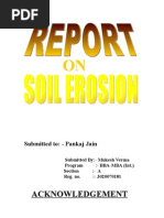 Download SOIL EROSION by MUKESH VERMA SN14484996 doc pdf