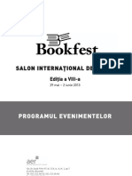 Bookfest 2013 Program-Evenimente