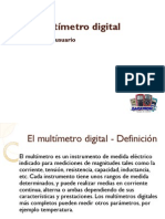 Multimetros Digitales - Manual