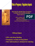 Reproductive Health Drugs, Pregnancy Labeling Subcommittee Meeting March 28-29, 2000