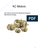 AC Motors: AC Motors Convert AC Electrical Energy To Mechanical Energy