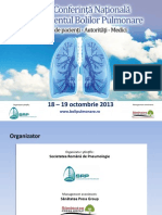 Conferinta Nationala Managementul Bolilor Pulmonare, Ed - III