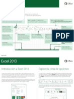 Guía Rápida Excel 2013