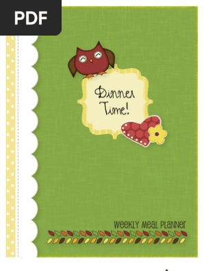 Weekly Menu Planner
