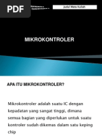 Download materi kuliah mikrokontroller by Ozzy Prasetya Adha SN144871846 doc pdf