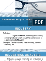 Fundamental Analysis: Industry Analysis: Praveen Kumar Pai.P S3 MBA Roll No: 28 I.M.T Punnapra