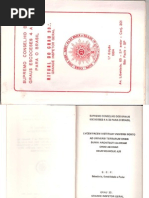 REAA - Ritual Do Grau 33 - Grande Inspetor Geral