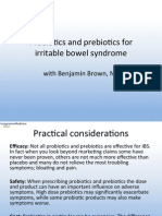 Prebiotics and Probiotics For Irritable Bowel Syndreom (IBS), May 2013