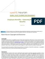 Employee Benefits - Paternity-Maternity Benefits - Updated