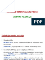 07 Predavanje (AK I 2012-13) - Redoks Reakcije