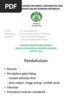 Download HUBUNGAN ANTARA INFLAMASI ADIPONEKTIN DAN STRESppt by Agus Jaya SN144895064 doc pdf