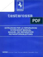 Workshop Manual Testarossa