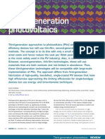 Third Generation Photovoltaic