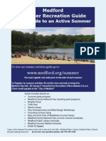 Medford Summer Recreation Registration Form 2013