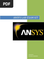 Download Ansys Lab Procedure and viva qs by Siddesh Attavar SN144900329 doc pdf
