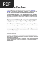 Download James Bond Sunglasses by James Bond SN14490422 doc pdf