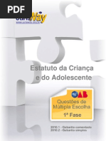 PROVA OAB-Estatuto Crianca e Do Adolescente