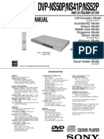 Service Manual: CD/DVD Player