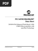 DataSheet 16f883 PDF