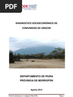 Estudio socio-economico sobre Sáncor