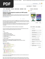 Sistema de autenticação de usuários em PHP usando sessões e MySQL