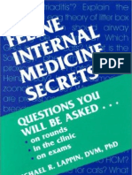 Feline Internal Medicine Secrets (Veterinary) .