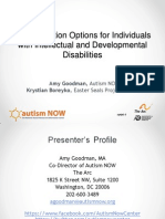 Autism NOW Webinar April 30, 2013