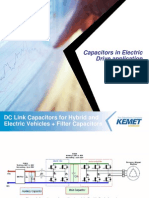 Capacitors in Electric Drive Application