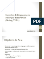 HDLs conceitos Verilog VHDL