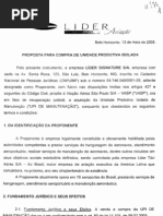 Proposta da Líder para a compra da VASP