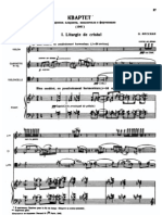 Messiaen - Quatour Pour La Fin Du Temps - Partitura PDF