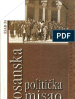 Bosanska Politička Misao Austrougarsko Doba DR Esad Zgodić 2003