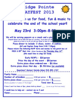 Ridge Pointe MAYFEST 2013: May 23rd 3:00pm-8:00pm