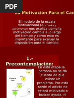 La Motivación Para el Cambio