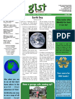 Gist Weekly Issue 21 - Earth Day
