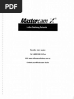 MasterCamX5 Lathe Training Tutorial