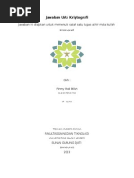 Download UAS Kriptografi by Rizal Alfiyyah SN144977399 doc pdf